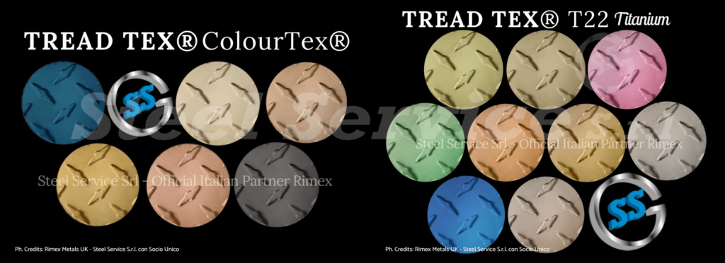 inox treadtex mandorlato colorato-min