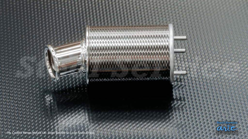 silenziatore in inox 2WL