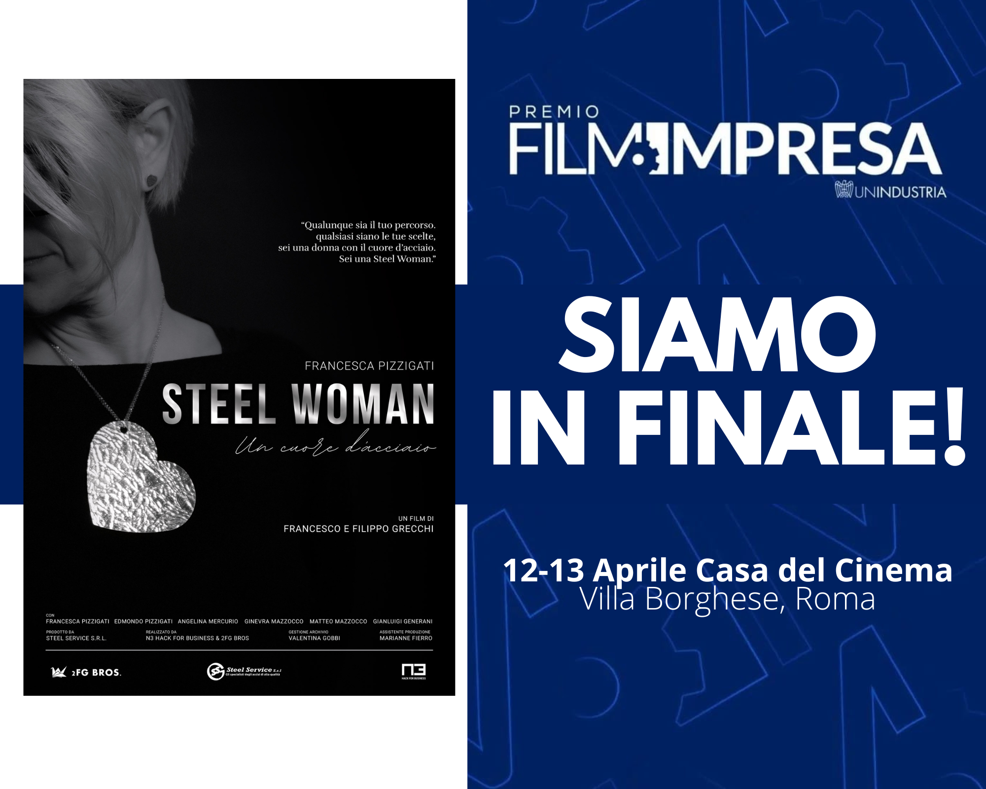 Steel Woman in finale a FilmImpresa
